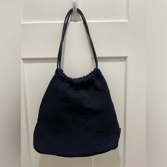 The SAK Nylon Hand Bag Navy Blue - Picture 1 of 8